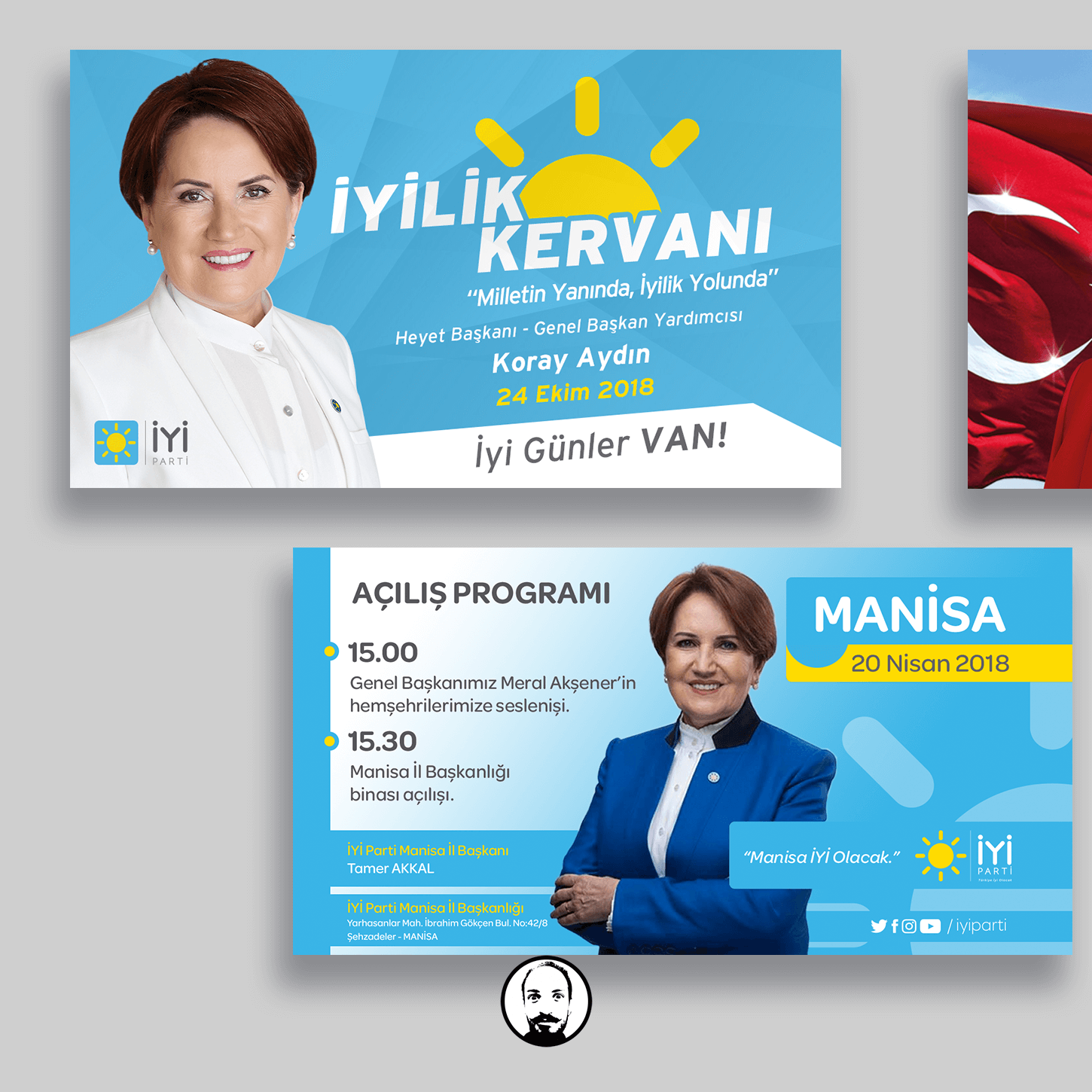 iyi parti sosyal medya tasarım