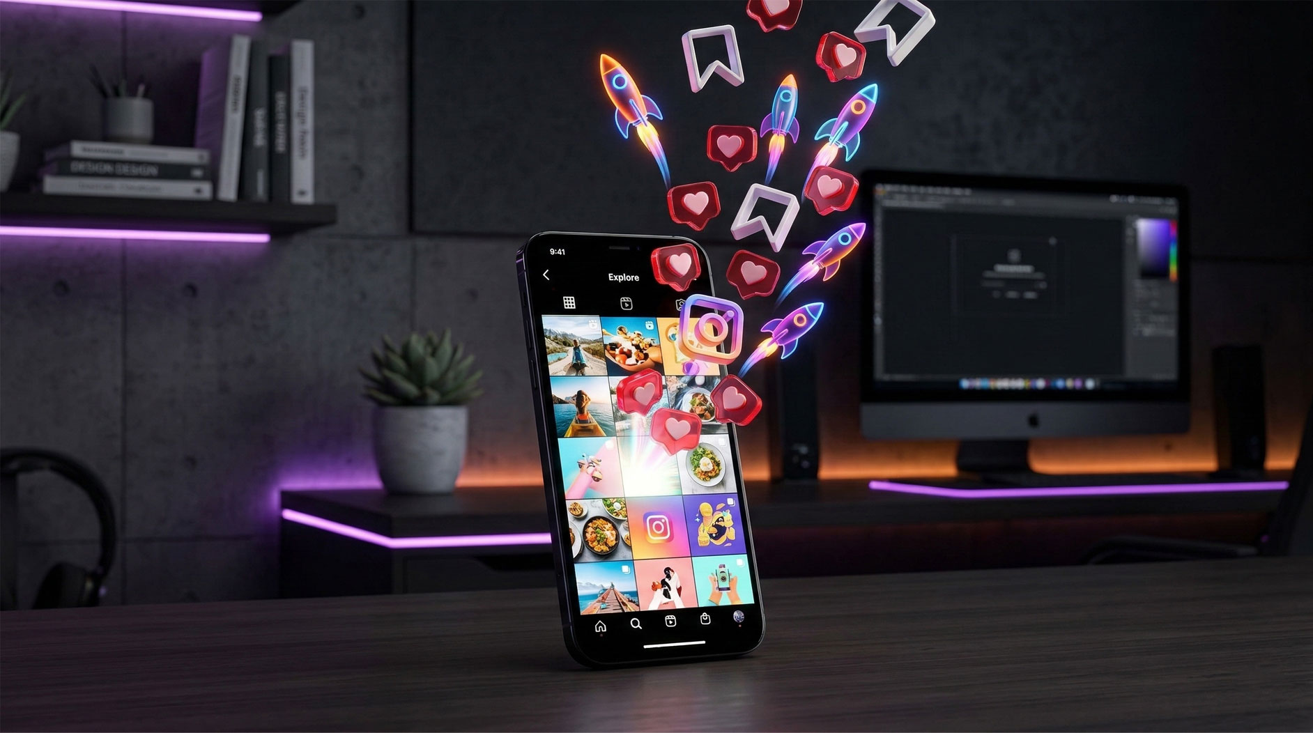 instagram keşfete düşme